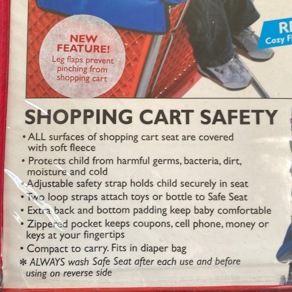 JL CHILDRESS BABY SAFE SEAT REVERSIBLE COVER 🌟NWT🌟 - Picture 5 of 11